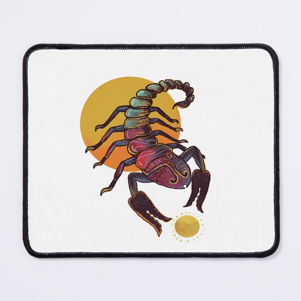 Item preview, Halloween Scorpion Talisman Spooky Desert Mascot designed and sold by FaliushART.