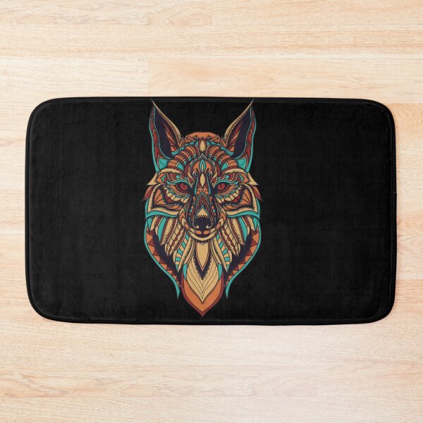 Item preview, Intricate Geometric Wolf Mandala - Tribal Wolf Tattoo Design designed and sold by Jo Graphics.