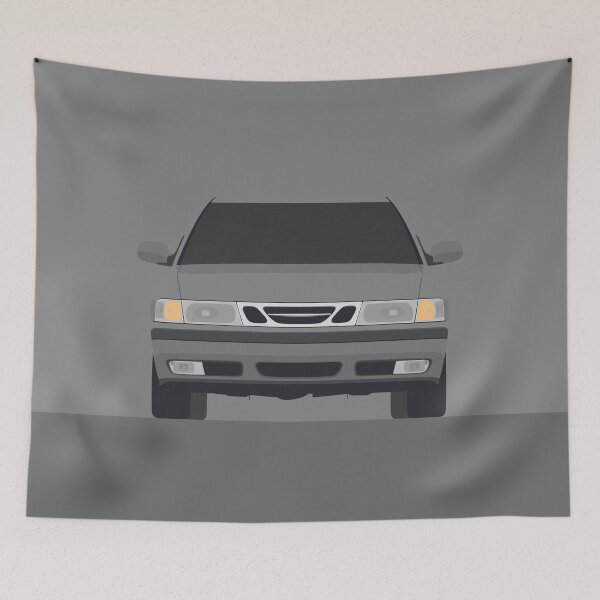 Item preview, Saab 9-3 - Vector drawing designed and sold by yohannlp.