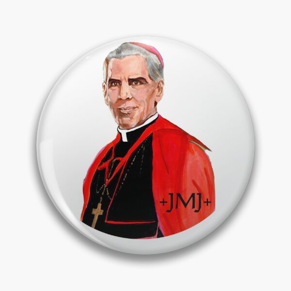 Item preview, Venerable Fulton Sheen JMJ designed and sold by MichelleKotas.