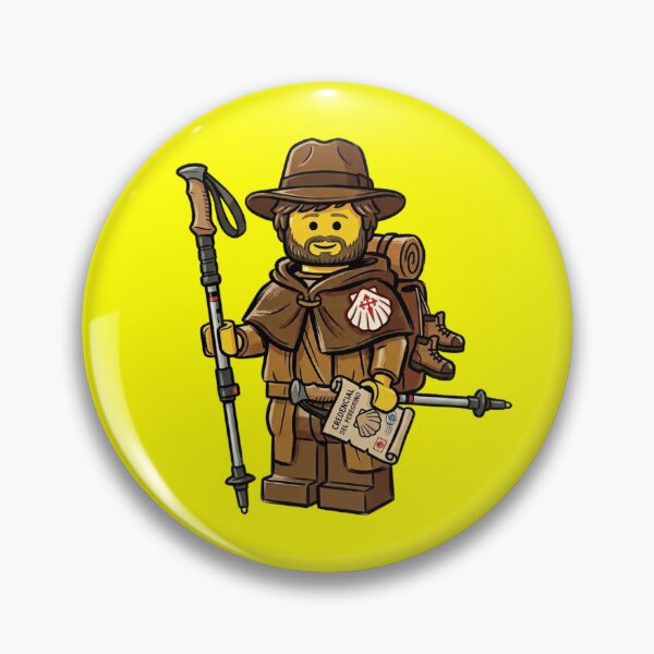 Item preview, Camino de Santiago Pilgrim Sticker designed and sold by bcpilgrim.