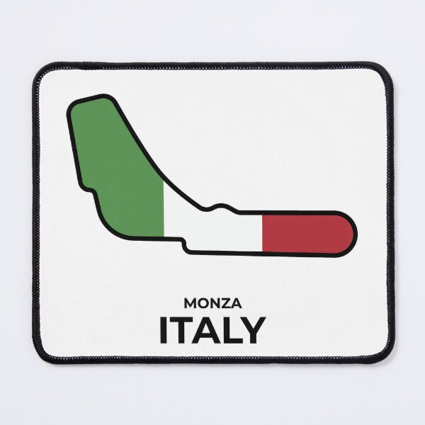 Item preview, Monza Circuit Italy Track Flag Design designed and sold by 2SvArtDesign.