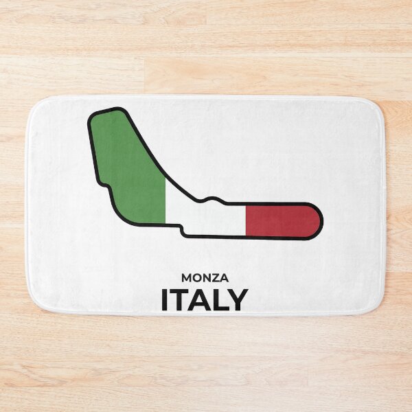 Item preview, Monza Circuit Italy Track Flag Design designed and sold by 2SvArtDesign.