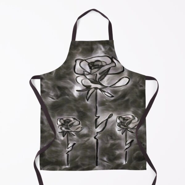 Item preview, Black and White Rose Silhouette designed and sold by CyndiEpps.