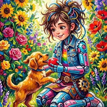 Artwork thumbnail, robots by PP&RAINBOW SHOP