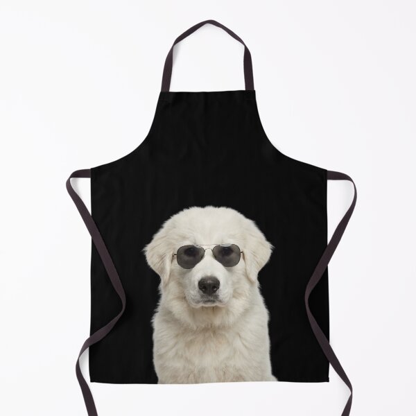 Item preview, Cute Baby Great Pyrenees Dog Wearing Sunglasses Funny designed and sold by RareLavender.