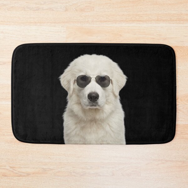 Item preview, Cute Baby Great Pyrenees Dog Wearing Sunglasses Funny designed and sold by RareLavender.
