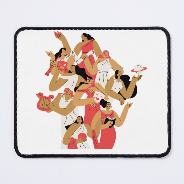 Item preview, Group of Women in Classical Aesthetic Style designed and sold by DailyDoodlesBySumbul.