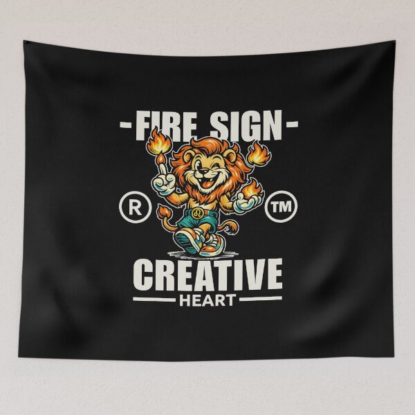 Item preview, Fire sign creative designed and sold by Peerless-Prime.