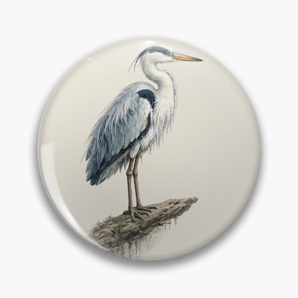 Item preview, Great Blue Heron designed and sold by StudioBloodmoon.