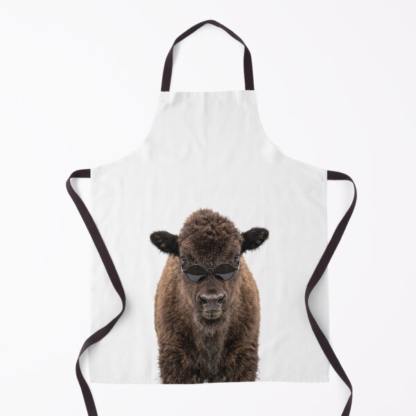 Item preview, Cute Baby Bison Wearing Sunglasses Funny designed and sold by RareLavender.