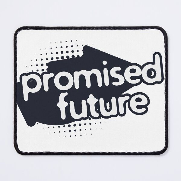Item preview, The promised future - Frutiger Metro - minimalist logo designed and sold by Pics'Elle Creations.