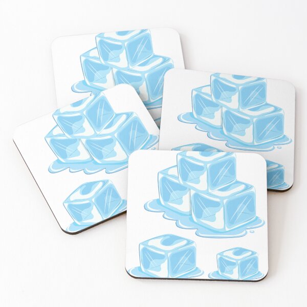 Artikelvorschau, Refreshing Melting Ice Cubes Illustration entworfen und verkauft von DailyDoodlesBySumbul.