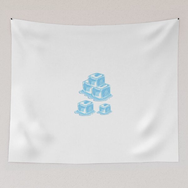 Item preview, Refreshing Melting Ice Cubes Illustration designed and sold by DailyDoodlesBySumbul.