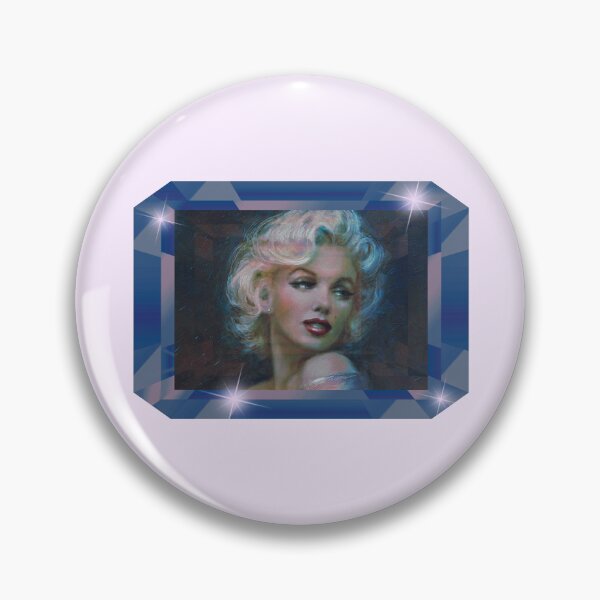 Item preview, Glamorous Marilyn (Blue on Lt. Pink) designed and sold by PawsitiveMum3.