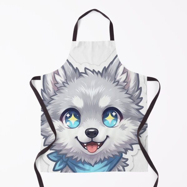 Item preview, Cute Wolf Sticker for Kids Toddler Baby Gift Nursery Animal Art NeoTigLuna designed and sold by NeoTigLuna.