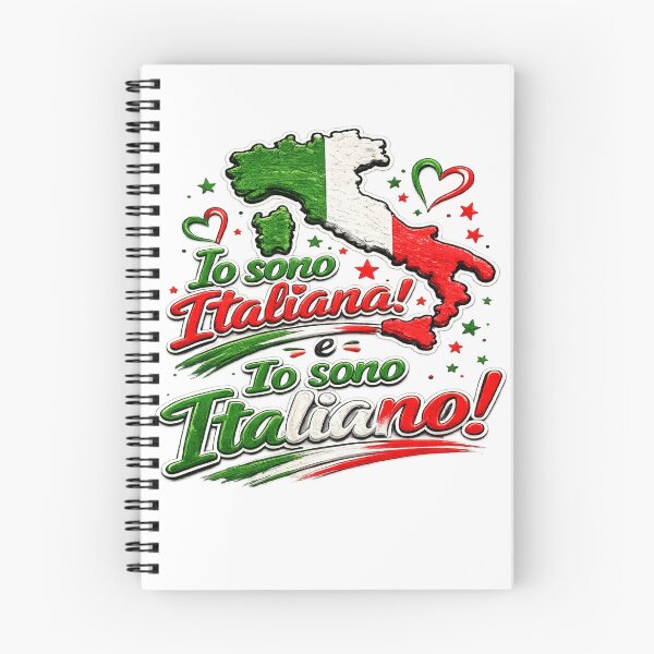 Item preview, Io sono Italiana! Io sono Italiano! – Italian Pride Design  designed and sold by RipantinaFantasy .