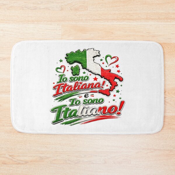 Item preview, Io sono Italiana! Io sono Italiano! – Italian Pride Design  designed and sold by RipantinaFantasy .