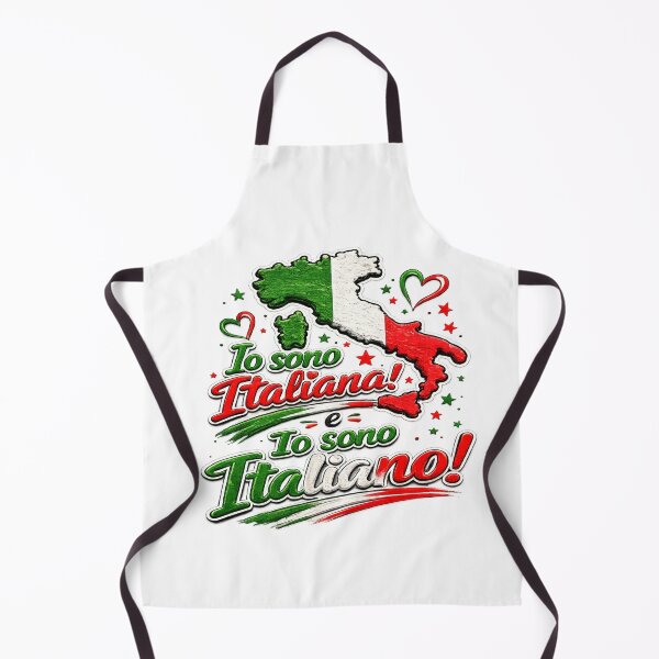 Item preview, Io sono Italiana! Io sono Italiano! – Italian Pride Design  designed and sold by RipantinaFantasy .