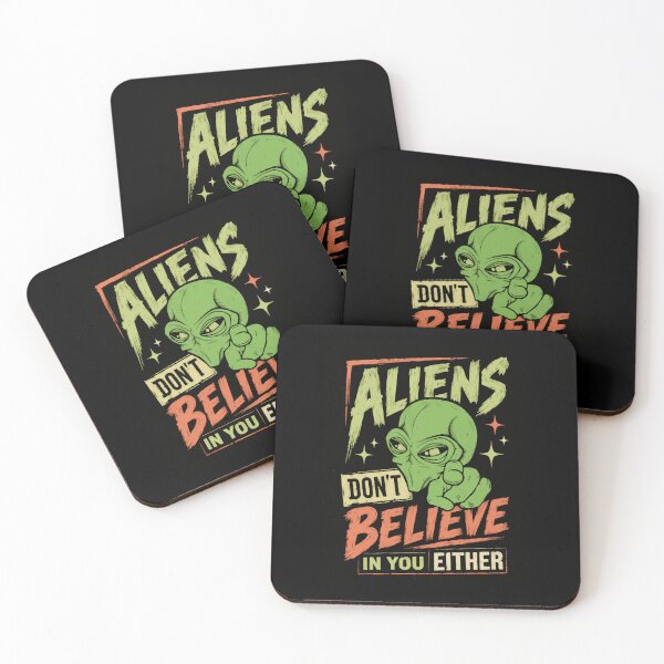 Item preview, Aliens Don't Believe In You Either Funny Alien Enthusiast Sci-Fi Humor designed and sold by JonesFlora2025.