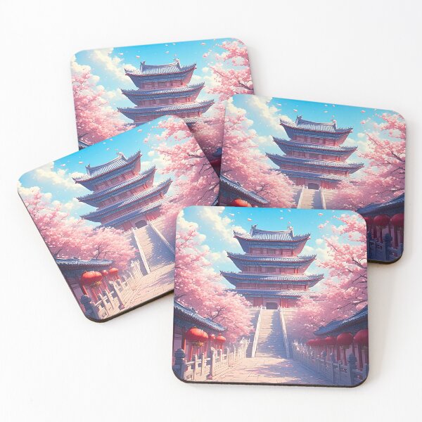 Item preview, Heaven's Sakura Temple designed and sold by ZenGrooves.