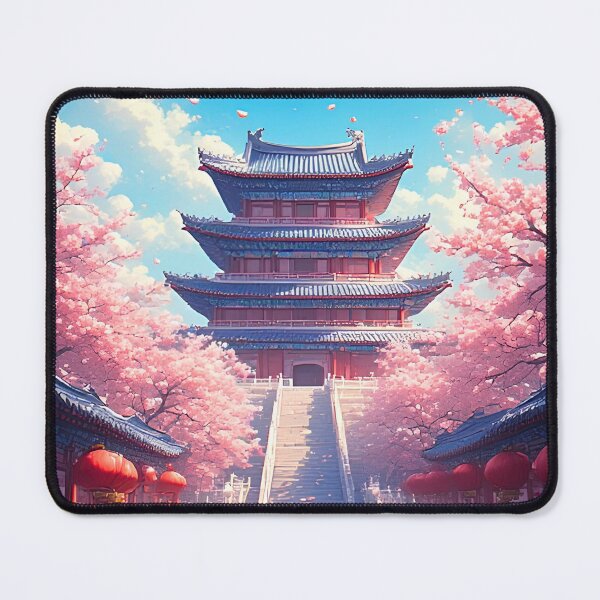 Item preview, Heaven's Sakura Temple designed and sold by ZenGrooves.