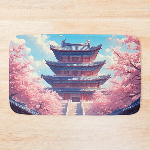 Item preview, Heaven's Sakura Temple designed and sold by ZenGrooves.