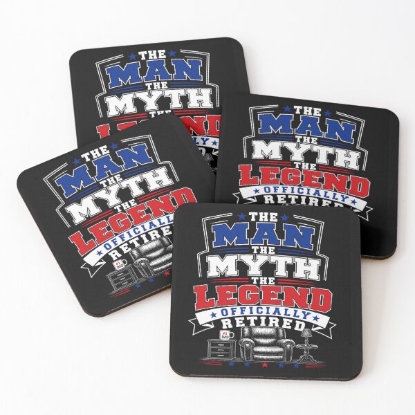 Item preview, THE MAN, THE MYTH, THE LEGEND IS RETIRED! designed and sold by FunneeMugs.