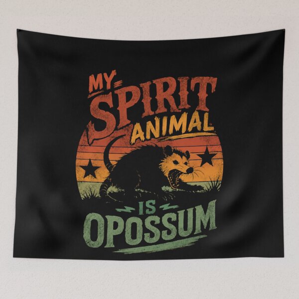 Item preview, My Spirit Animal Is Opossum Wildlife Lover Funny Animal Enthusiast designed and sold by JonesFlora2025.