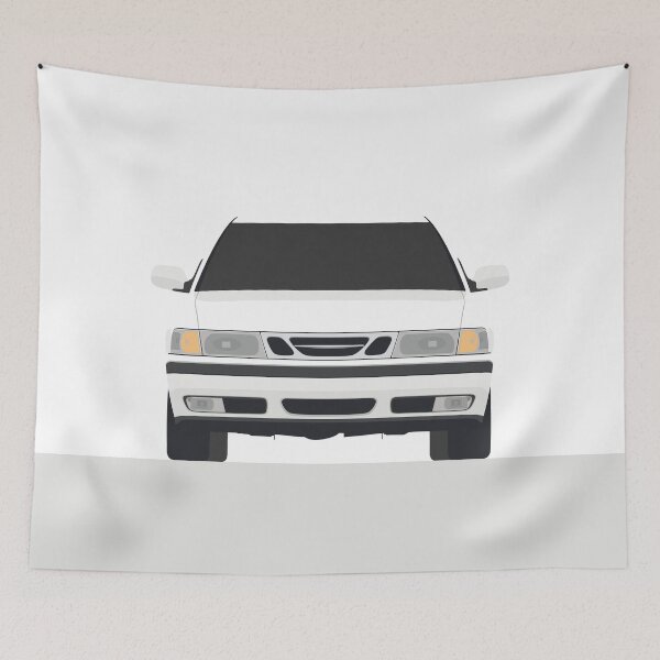 Item preview, Saab 9-3 - Vector drawing designed and sold by yohannlp.