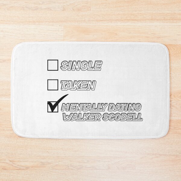 Item preview, Single Taken Mentally Dating Walker Scobell Funny Fan Shirt designed and sold by deluluhaze.
