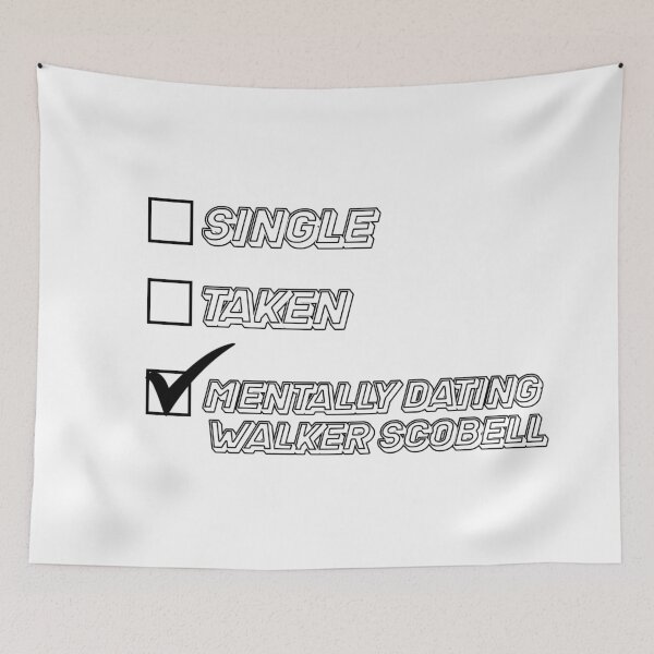Item preview, Single Taken Mentally Dating Walker Scobell Funny Fan Shirt designed and sold by 2000sbabyangel.