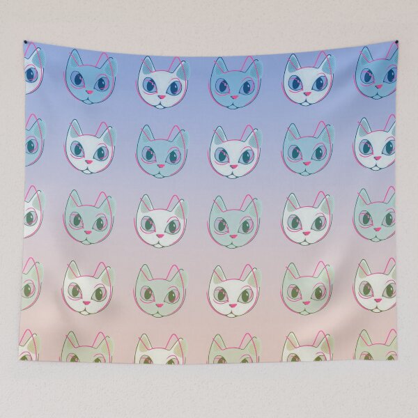 Item preview, MY LUCKY CAT PATTERN #2 designed and sold by Retro Pop Art - Udo P. Linke.