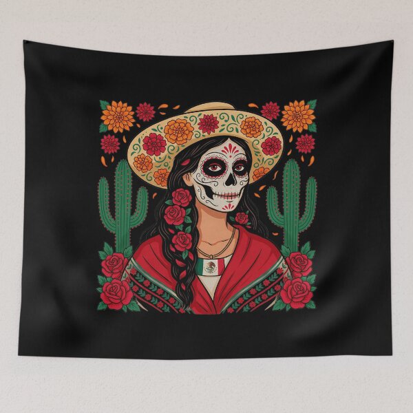 Item preview, Mexico Flag Mexican Hispanic Siesta Pride Viva Mexico designed and sold by OlakunleOloroz.