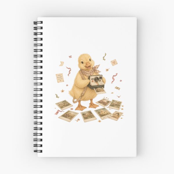 Item preview, Cute Duck Polaroid Camera Photographer Vintage Aesthetic designed and sold by AQUILAKREO.