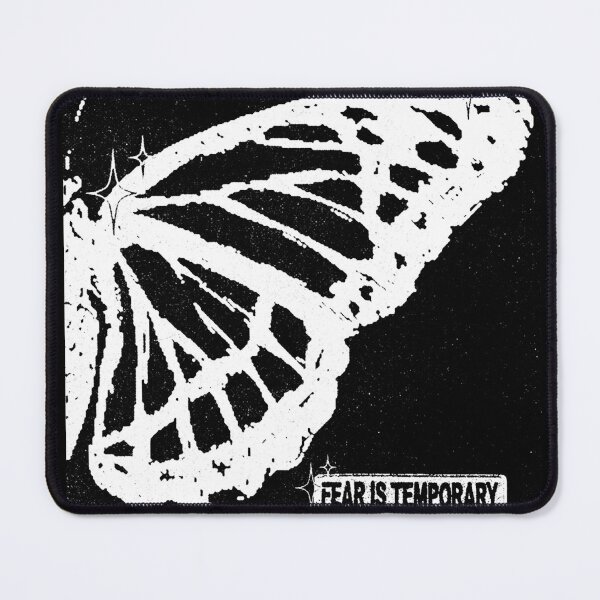 Item preview, Kendrick Fear Is Temporary Regret Is Forever Fan Art – Feather Ghost Print designed and sold by gringoods.