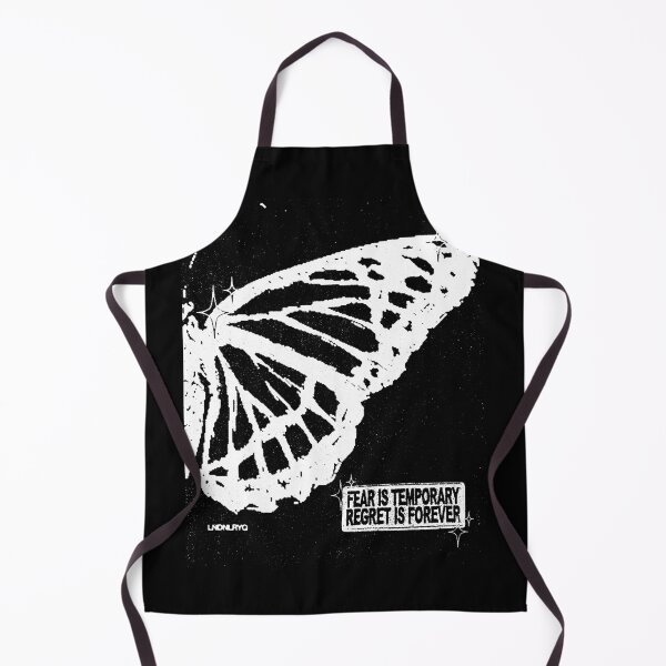 Item preview, Kendrick Fear Is Temporary Regret Is Forever Fan Art – Feather Ghost Print designed and sold by gringoods.