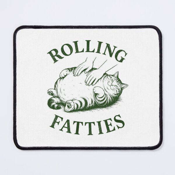 Item preview, Rolling Fatties Chonky Cat Pet Lover designed and sold by JonesFlora2025.