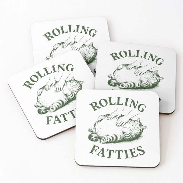 Item preview, Rolling Fatties Chonky Cat Pet Lover designed and sold by JonesFlora2025.