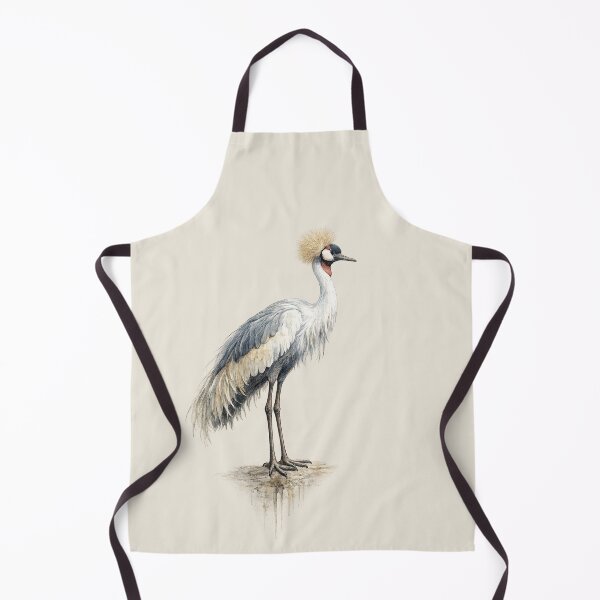 Item preview, Grey Crowned Crane designed and sold by StudioBloodmoon.