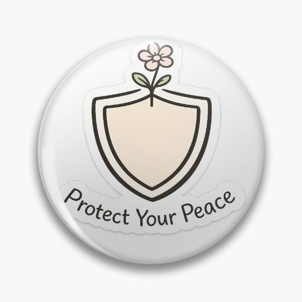 Item preview, Protect Your Peace Minimalist Self Care Sticker designed and sold by Enjoy237.