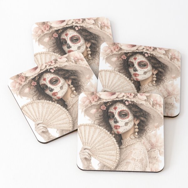 Item preview, Whispering Magnolia / La Catrina Collection designed and sold by ValentynaTyshenkoArt.