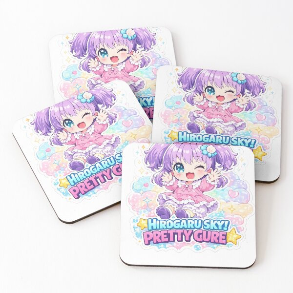 Item preview, Hirogaru Sky Pretty Cure Chibi Ellee Sky Sticker designed and sold by Devendra009.