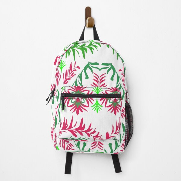 Item preview, Seamless Tropical Botanical Pattern with Pink and Green Floral Motifs designed and sold by Ei-Ei.