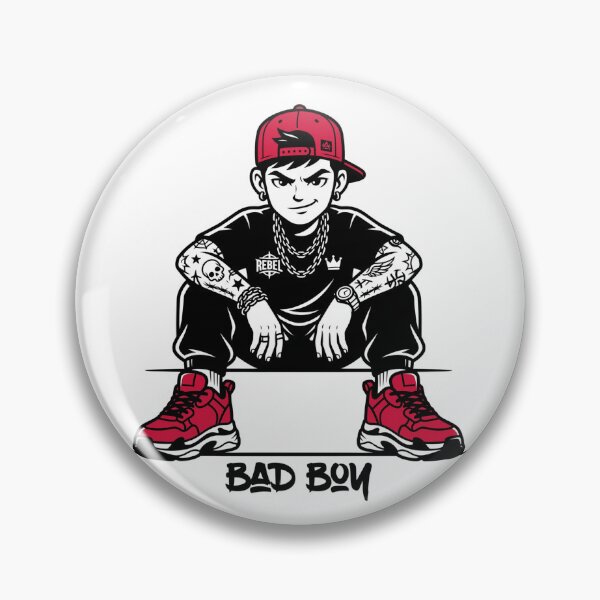 Item preview, Aesthetic Street Outlaw Bad Boy Laptop Decal designed and sold by Mr-wow.