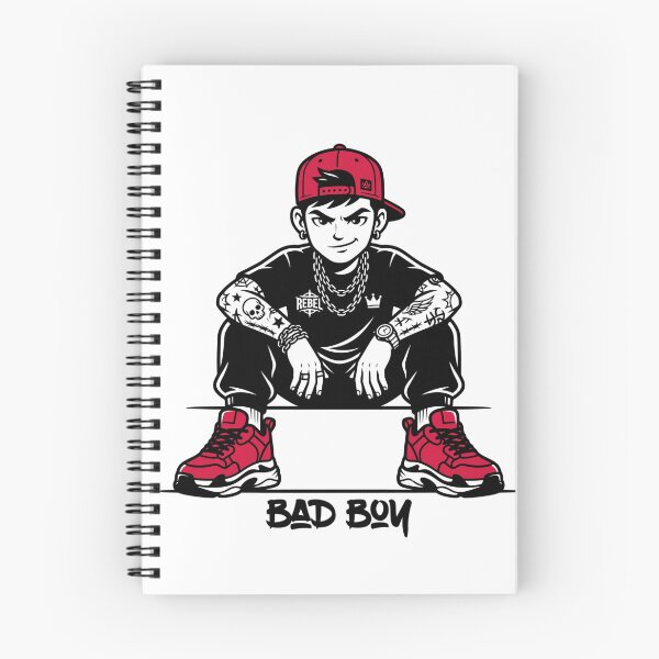 Item preview, Aesthetic Street Outlaw Bad Boy Laptop Decal designed and sold by Mr-wow.