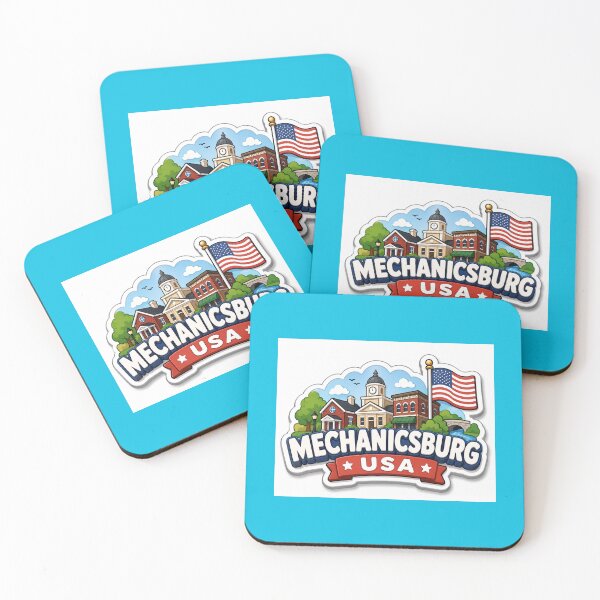 Item preview, Skyline Label Text MECHANICSBURG USA ?? designed and sold by PaintMeWorld.