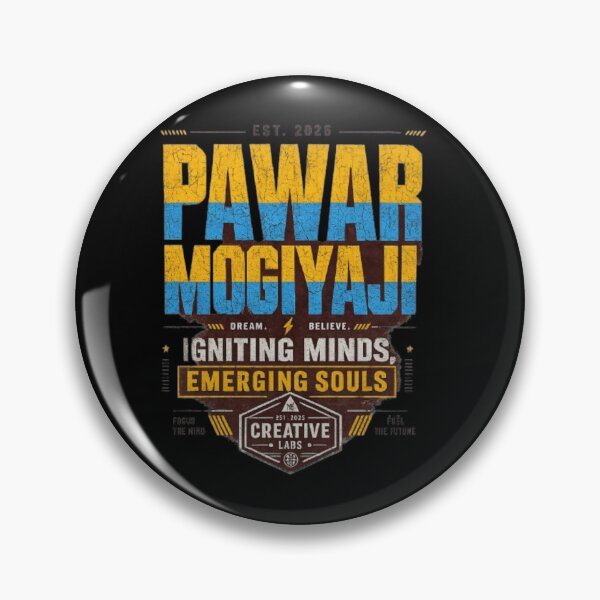 Item preview, Pawar Mogiyaji Igniting Minds Emerging Souls Typography designed and sold by Pawar1999.