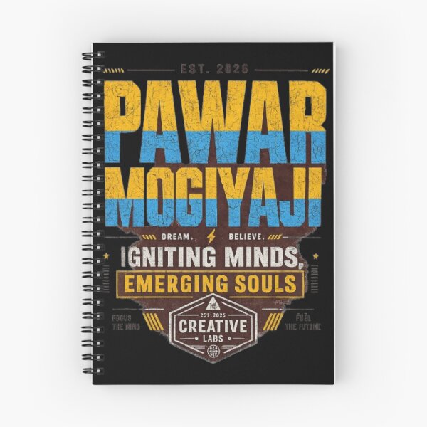 Item preview, Pawar Mogiyaji Igniting Minds Emerging Souls Typography designed and sold by Pawar1999.