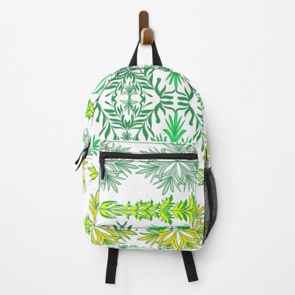 Item preview, Seamless Green Botanical Ornament Pattern with Floral Elements designed and sold by Ei-Ei.